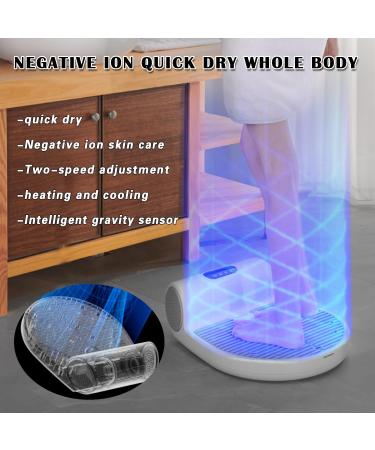 WEVRMQDY Portable Body Dryer-Quick-Drying Full Body Dryer for Shower Skin Heater Blow Blowdryers Body Heater Blow Dryer for Bathroom Gym and Spa Use with Weight Scale (Without Weight Scale) - Buy Online on GoSupps.com