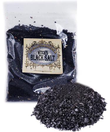 UnaLunaMoona Black Salt Refill - Wicca Protection & Empath Shielding | Witchcraft Supplies - Buy Online on GoSupps.com