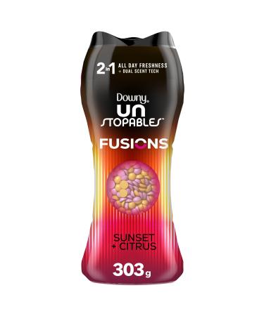 Downy Unstopables Fusions In-Wash Laundry Scent Booster Beads Sunset and Citrus Scent 2-in-1 All Day Freshness 303 Grams 303 Grams (pack of 1)