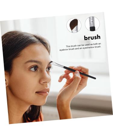 HAPINARY 4 Pcs Eye Shadow Brush Brow Brushes for Eyebrows Nose Makeup Brush Nose Contour Brush Horse Hair - Buy Online on GoSupps.com
