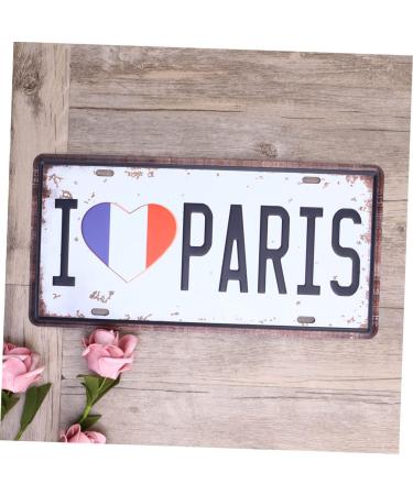 ABOOFAN Emblems Vintage Signs for Sale Out Door Decor Outdoor Metal Decor Iron Painting The Sign Iron Mark - Buy Online on GoSupps.com