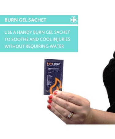 Reliance Medical Burnsoothe/Reliburn Burn Blot Sachet - Sterile Non-Toxic Cooling Gel for Burns - 25 Count Pack - Buy Online on GoSupps.com