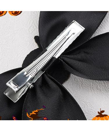 1pair Goth Bowknot&Skull Shape Hairpins Hot Girls Punk Hair Clip Halloween Punk Ponytail Bangs Hair Clip For Woman Hair Pin For Woman Hair Accessories Ribbon Hair Pin For Daily Hairstyles Cute Bowknot Black - Buy Online on GoSupps.com