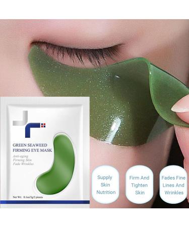 IZBEAUVO Eye Pads 10 Pairs Collagen Eye Mask Patches Firming Eye Mask Green Seaweed Under Eye Patches for Puffy Eyes Dark Circles Anti Wrinkle Improving Eye Bags Fine Lines Eye Care Skincare - Buy Online on GoSupps.com