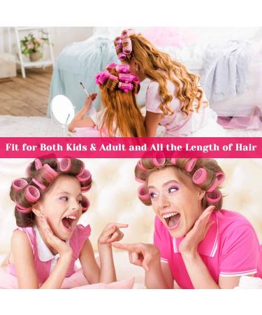 Anezus 60 Pcs Self-Grip Hair Rollers Set with Clips - Hair Curlers for Men and Women - Buy Online on GoSupps.com