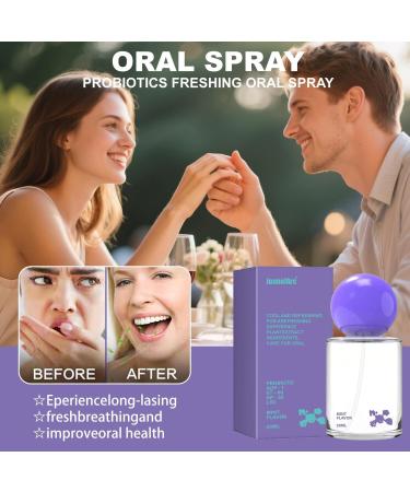 Alcohol-Free Oral Spray for Long-Lasting Fresh Breath 2-Pack Minty Cooling Travel Size (20ml/0.68fl oz Each) On-The-Go Freshness - Buy Online on GoSupps.com