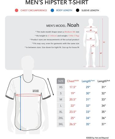Men's Hipster Curve Hem Droptail Tee - White - Large | Hat and Beyond - Buy Online on GoSupps.com