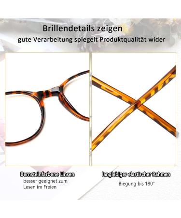 COJWIS 5 Pack Blue Light Filter Reading Glasses for Men & Women - Anti-Tiredness UV Protection Multipliers 2.75X - Color-1 - Buy Online on GoSupps.com