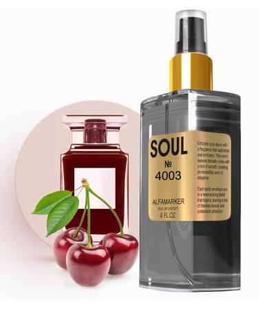 SOUL Inspired by Last Cherry | Spray 4.0 Fl Oz / 120 ml | Unisex Perfume for Women & Men | Eau de Parfum | Long Lasting Fragrance 4 Fl Oz (Pack of 1) T.Ford Last Cherry Impression
