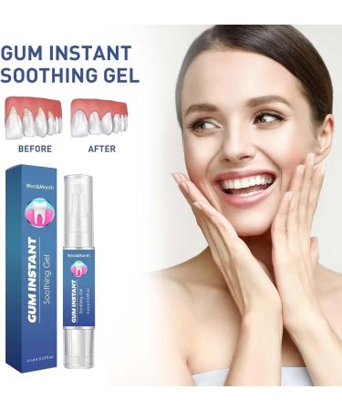 Attdx Rubber Immediate Treatment Gel & Tooth Whitening Pins - Fast Relief & Whitening Solution (2PCs) - Buy Online on GoSupps.com