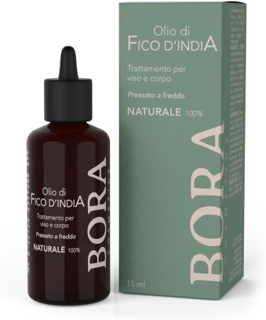  Bora Cosmetics Indian Fig Oil 100% Natural Treatment for Face and Body 15ml - Buy Online on GoSupps.com