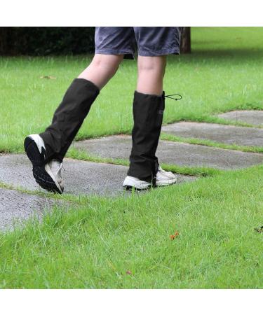 Magarrow Waterproof Gaiters for Hiking | Adult Snow & Leg Gaiters | XL Black Shoe Covers - Buy Online on GoSupps.com