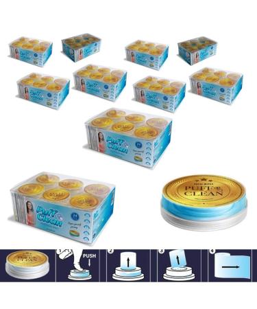 Pufai Puff Clean Glass Cleaning Wipes To Clean Hand Mirror Windows 240 Capsules