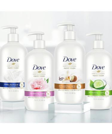 Dove Pampering Care Shea Butter and Warm Vanilla Hand Wash 13.5 oz 4 Count - Cleanser for Clean & Soft Hands - Pack of 4 - Buy Online on GoSupps.com