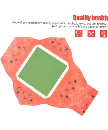 HOMSFOU 24pcs Boxes Watermelon Box Candy Gifts Kids Boxes Watermelon Party Favors Cookie Gift Cake Decor Cartoon Cardboard Boxes The Gift Packaging Boxes Paper Christmas Party Supplies - Buy Online on GoSupps.com