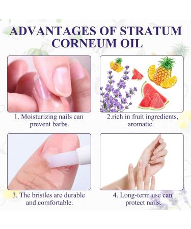 LINXINS 3PCS Cuticle Oil Pen for Nails Nail Oil Pen with Natural Ingredients Revitalize Pen Cuticle Revitalizer Oil Pen with Soft Brush for Nail Care Prevent Nail Cracking and Dry - Buy Online on GoSupps.com