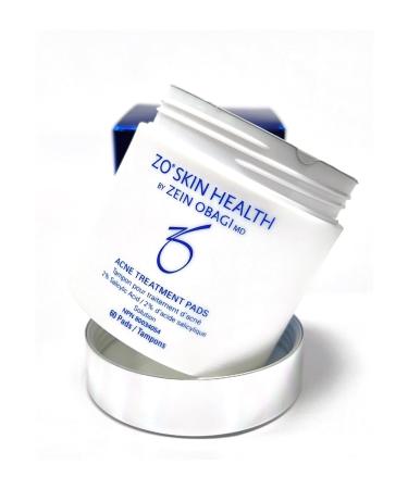 ZO SKIN HEALTH Acne Treatment Pads - 2% Salicylic Acid (60 Pads) | Buy Internationally Online - Buy Online on GoSupps.com