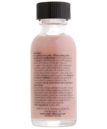 M.A.D Skincare Acne Drying Lotion - Intensive Overnight Spot Treatment 1 Fl Oz - Buy Online on GoSupps.com