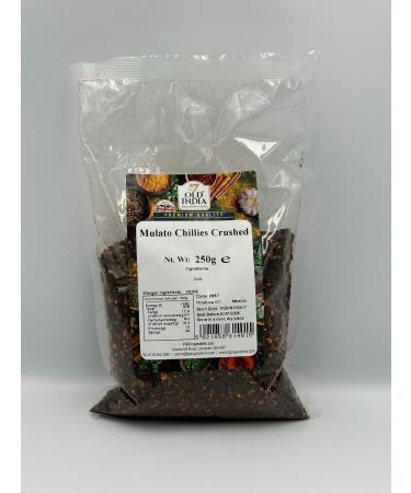 Old India Mulato Chillies Crushed 250g