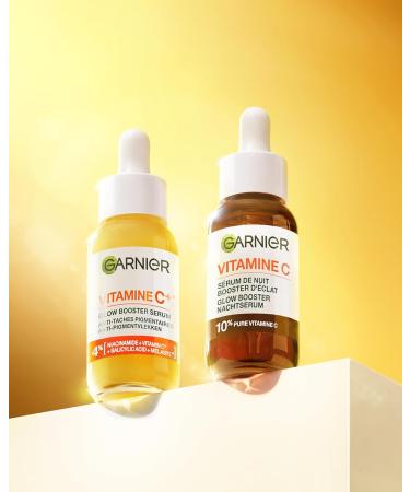 Garnier Skin Active 10 Pure Vitamin C AntiPigmentation Spots Night Serum with Hyaluronic Acid 30ml - Buy Online on GoSupps.com
