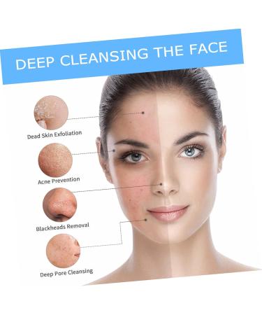 Ipetboom Face Scrub Brush Cleansing Brush Bath Brush Silica Gel Beauty Silicone Face Brush 7x7cm Blue - Buy Online on GoSupps.com