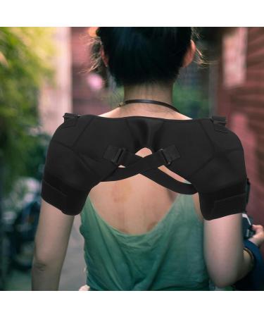 Buy HANABASS Adjustable Shoulder Support Brace - Warmth & Stability for All Seasons - International Shipping Available - Buy Online on GoSupps.com