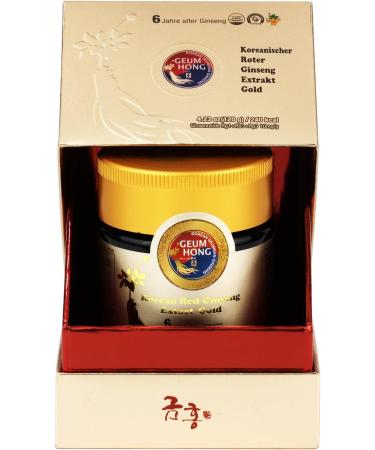  GEUMSAM GEUMHONG Golden Red Ginseng Extract I Premium Ginseng Powder I Made From Ginseng Root I Vegan I 120g - Buy Online on GoSupps.com