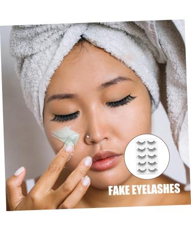 Beaupretty 5 Pair dramatic eyelashes extension false eyelashes luxury false eyelashes fakes eyelash magnetic false strip eyelashes artificial lashes long eyelashes extend luxurious 3d - Buy Online on GoSupps.com