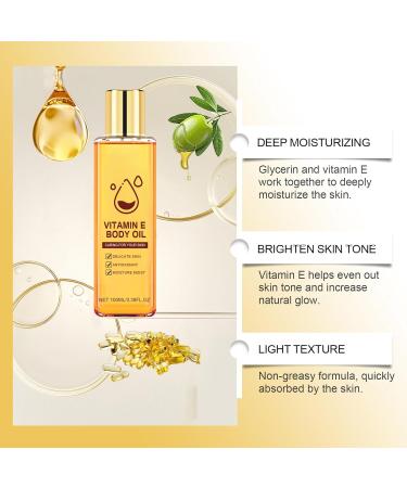 Vitamin E Oil Body Oil Vitamin E Oil Firming Oil For Skin Rejuvenation Body Firming Oil Skin Firming Rejuvenation Oil - Buy Online on GoSupps.com