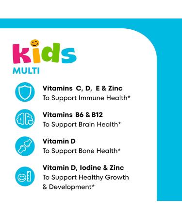 One A Day Kids Multivitamin Gummies Kids Vitamins with Vitamin C D E & Zinc for Immune Support Childrens Gummy Vitamins Assorted Fruit Flavors 60ct (Packaging May Vary) - Buy Online on GoSupps.com