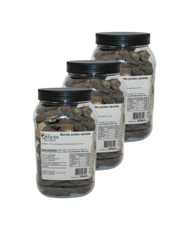 D lices Des Bois Lot 3x Morille jumbo - Pot 200g