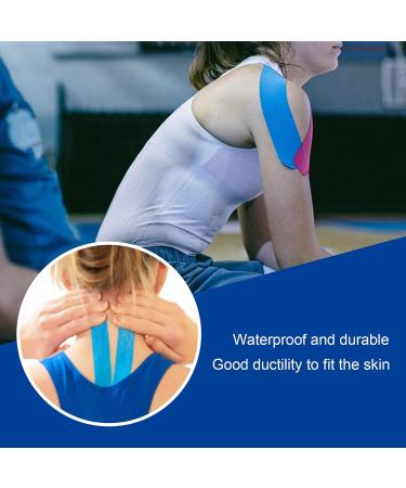 Muscle Tape Strong Tensile Degree Provides Therapeutic Support Improve Blood Circulation Sports Tape Breathable Home Man Exercise for Woman - Buy Online on GoSupps.com
