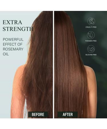 Organic Rosemary Hair Mask for Dry, Damaged Hair Growth | Mint & Rosemary Oil Moisturizer | Strengthening Formula for Repair & Health - Buy Online on GoSupps.com