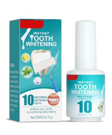 Whitening Tooth Paint Tooth Polish Uptight White Instant Whitening Paint for Teeth Teeth Whitening Essence Teeth Cleaning Serum for Tooth Polish Whitening Stain Removal (1PCS)