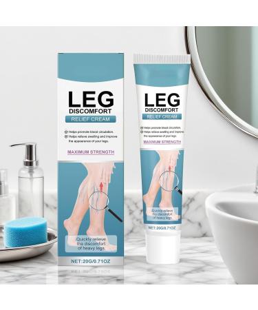  YNPQTDS Moisturizing Leg Cream 20g Massage Cream for Tired Calves and Legs | Travel Size Moisturizing and Soothing Lotion for Men Family Home School Teachers Sports Walking - Buy Online on GoSupps.com