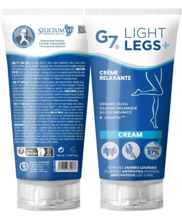 G7 Light-Legs. Gel froid base de silicium augmente la circulation et le flux sanguin pour pr venir les varices et les jambes fatigu es gr ce son action drainante. Flacon de 150 ml - Buy Online on GoSupps.com