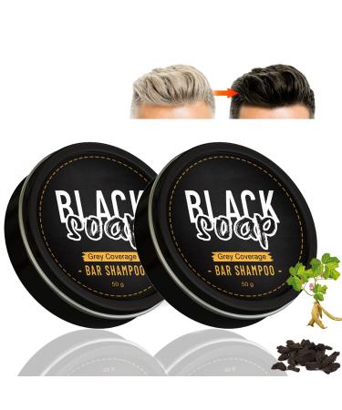 Hair Darkening Shampoo Bar Soap Bar For Gray Hair Hair Darkening Solid Shampoo Bar Reverse Grey Hair Shampoo Bar Nourish Hair Roots Restore Natural Color