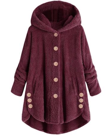 Shop Hanxiulin Oversized Plush Jacket - Warm Lined Fleece Coat for Women | Stylish & Comfortable Down Jacket with Art Fur - Buy Online on GoSupps.com