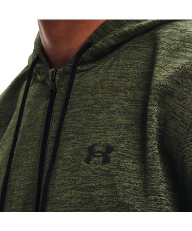 Under Armour Men's Armour Fleece Full Zip Hoodie - Marine Od Green/Black (Size Large) - Buy Online on GoSupps.com