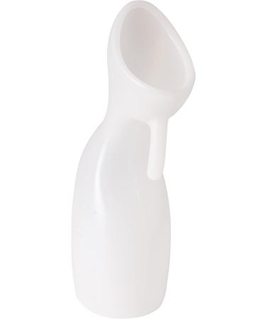 HealthSmart Female Portable Urinal Bottle | Lightweight Shatter-Resistant Plastic | 1 Quart Capacity | Incontinence Aid - Buy Online on GoSupps.com