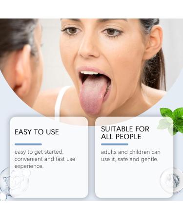 Tongue Cleansing Gel Mouth and Tongue Cleanser Scraper for Adults Recovery Paste Ergonomic Care Kit For Sensitive Gums And Teeth Fresh Breath For Daily Use Home And R - Buy Online on GoSupps.com