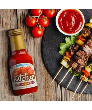 Nature's Hollow Sugar-Free Ketchup - Non-GMO, Keto Friendly, Vegan, Gluten-Free | 12 oz - Buy Online on GoSupps.com