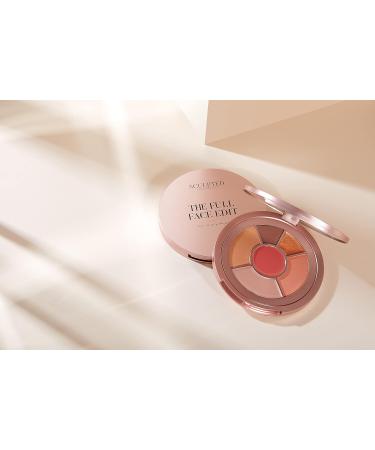 Sculpted by Aimee All-in-One Palette - Travel Friendly Vegan Makeup Palette - Bronzer, Blusher, Highlighter, Eyeshadow & Lip Tint - In Bloom - Buy Online on GoSupps.com