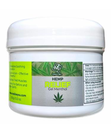 Moline You Natural Powerful Hemp Cream for Joint & Muscle Discomfort Back Neck Knee Shoulders Hips. Formula with Hemp Oil Extract Arnica Menthol.(5.12 Oz)