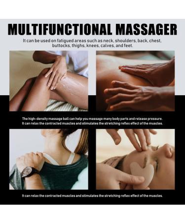 Tovinanna Massage Ball - 1stk Muscle Relaxation Tool | Essential Oil Exercise Roll | Foot Sole Fascia Ball | 6.5x6.1cm | International Shipping Available - Buy Online on GoSupps.com