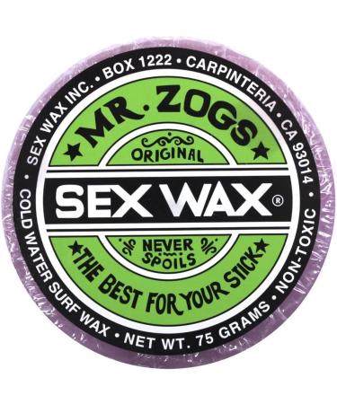 Mr. Zogs Original Sexwax - Cold Water Coconut Scented (White) - Surfing Wax - Buy Online on GoSupps.com