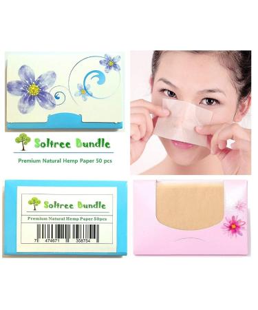 10 Set SoltreeBundle Pig Nose Clear Blackhead 3-Step Kit with Oil Blotting Paper - Korean Skincare - Buy Online on GoSupps.com