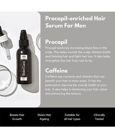  QURA QRA Procapil Hair Growth Serum for Men 60ml - Formula for Controlling Hair Loss Healthy and Strong Hair - Hair Vitalizer Enriched with Biotin Castor Oil and More - Clinically Tested - Buy Online on GoSupps.com