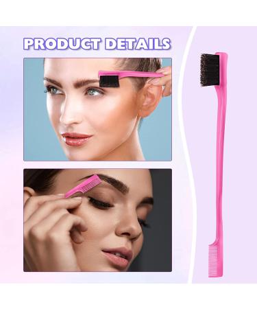 8-Piece Teasing Brush Set with Hair Clips and Rat Tail Comb - Pink Teasing Brushes for Hair Styling - Ideal for Women, Girls, Kids, and Hair Stylists - Buy Online on GoSupps.com