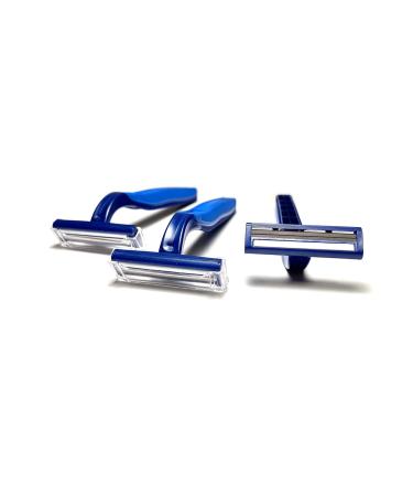 100 Premium Twin Blade Disposable Razors in Bulk | Ideal for Medical & Home Use - Quality Shaving Solutions - Buy Online on GoSupps.com